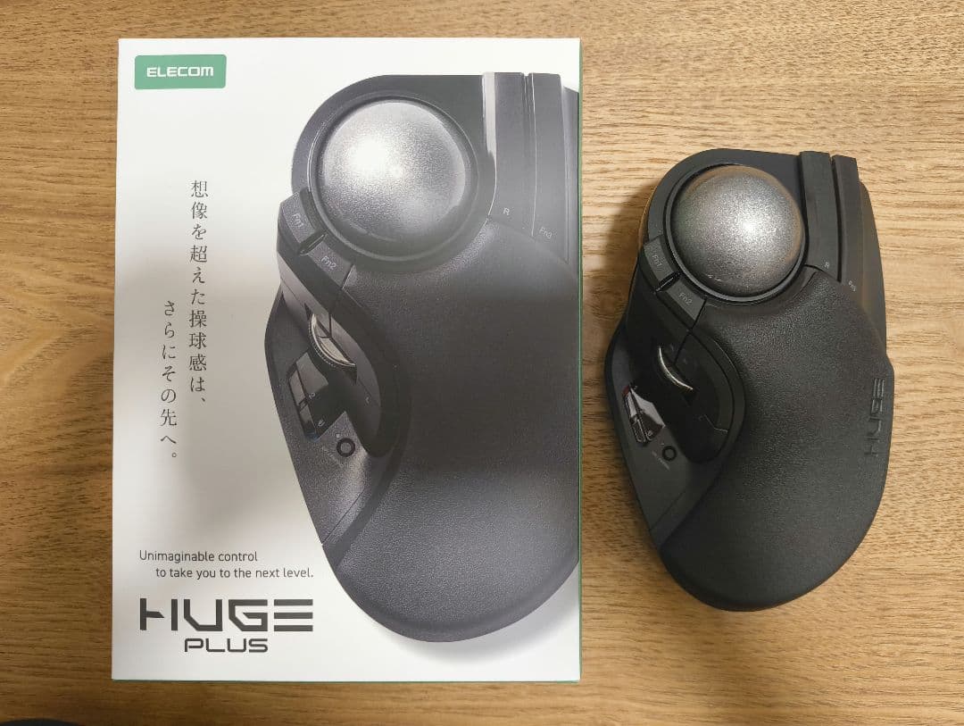 マウス・トラックボール ELECOM HUGE PLUS