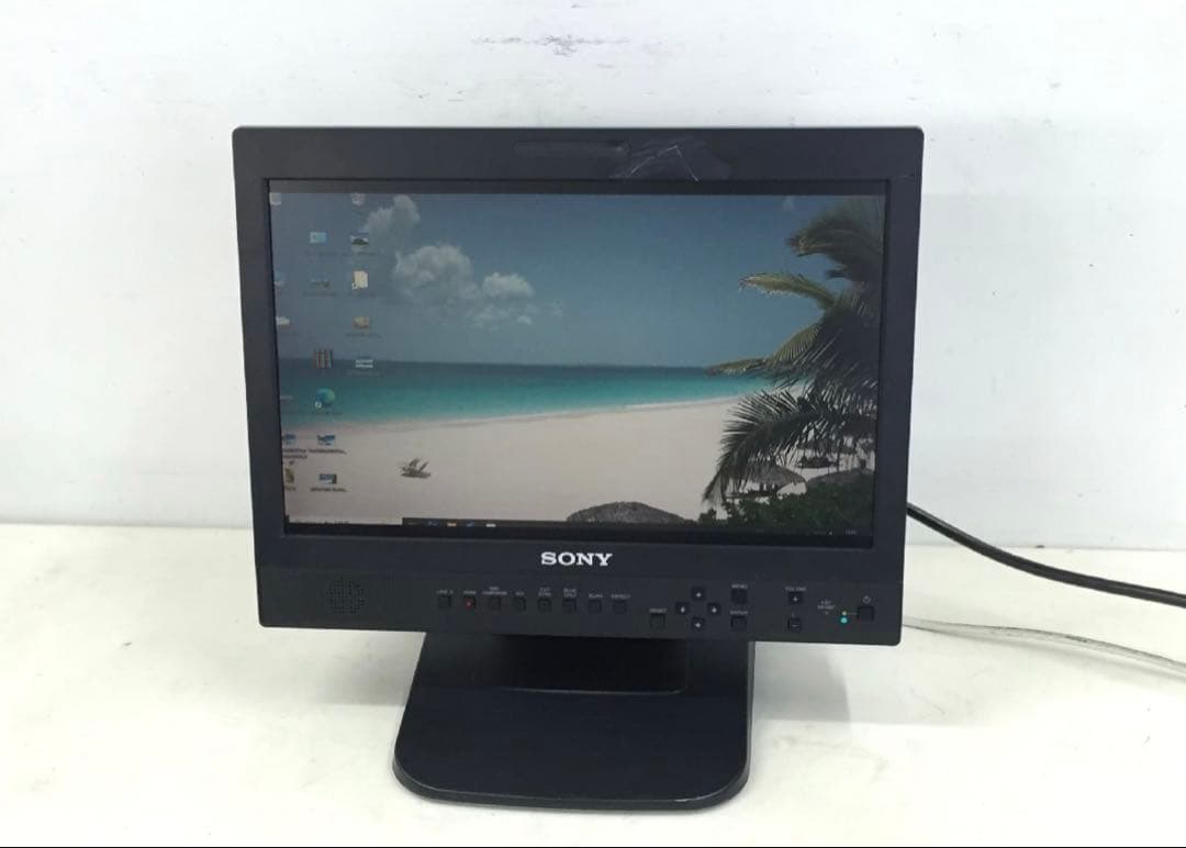 SONY 14型 液晶モニター　LMD-1530W　業務用　訳あり　中古品