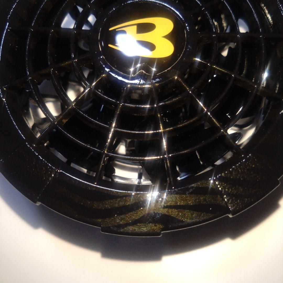 バートル AC240（12V）虎柄　メタリックゴールドゴーストペイント