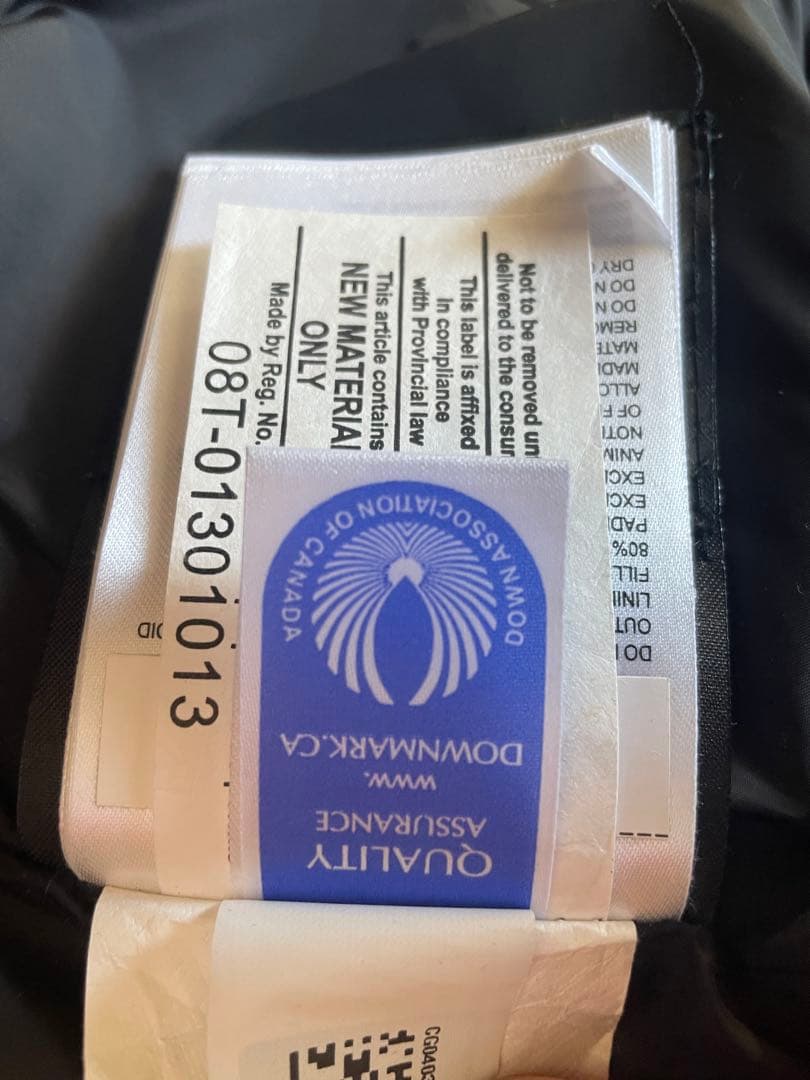 ★良品★カナダグースシェルバーンパーカ XS オリーブグリーンフード付きダウン