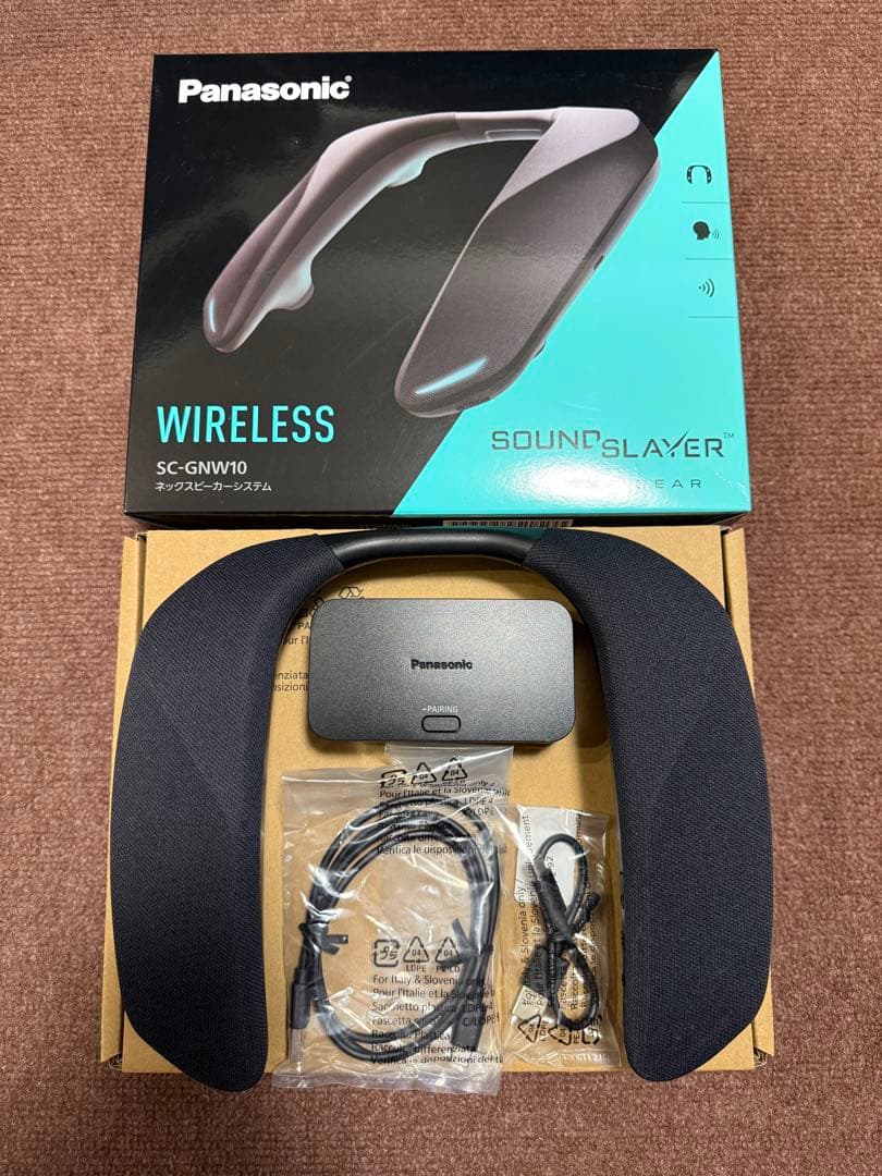 Panasonic ワイヤレスネックスピーカー SC-GNW10