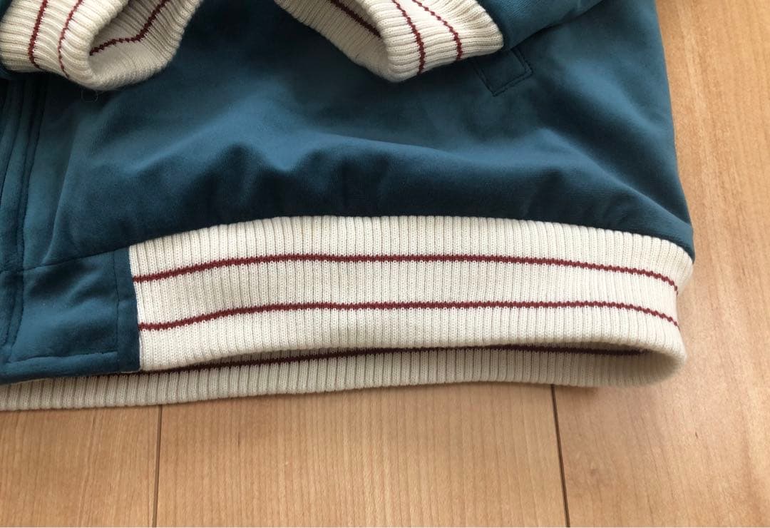 M１９！　HOUSTON 別珍 スーベニアジャケット(TIGER)／虎