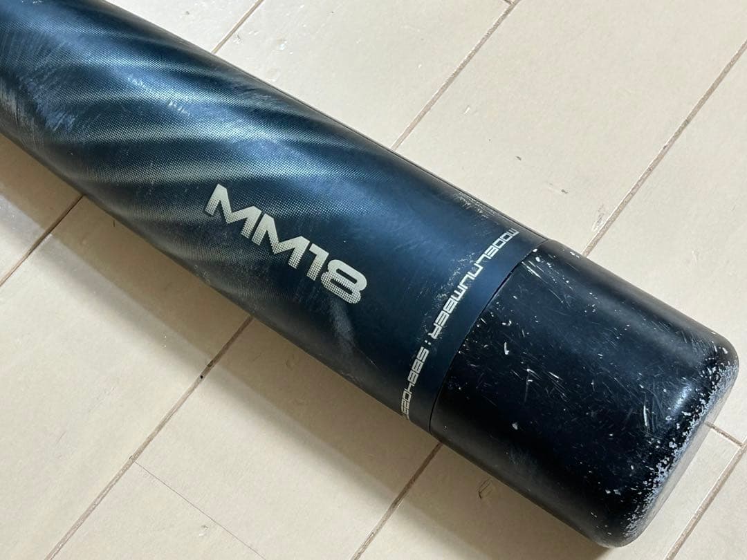 SSK MM18 軟式バット ブラック バットケース付