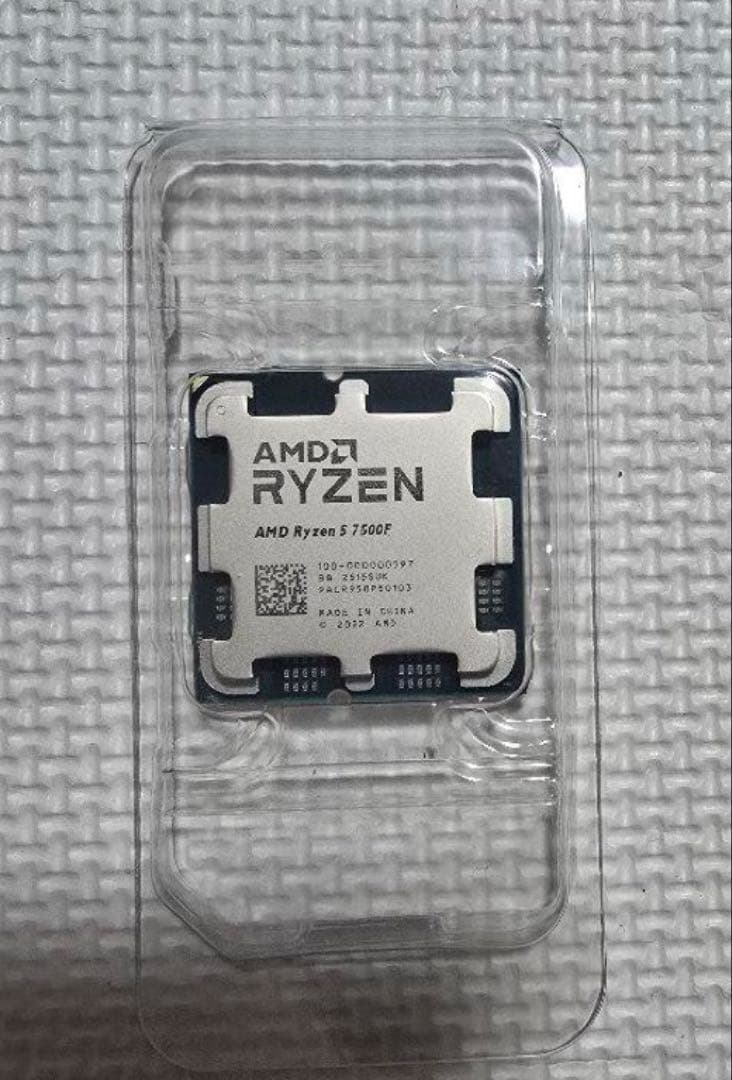 【新品未使用】 AMD Ryzen5 7500f