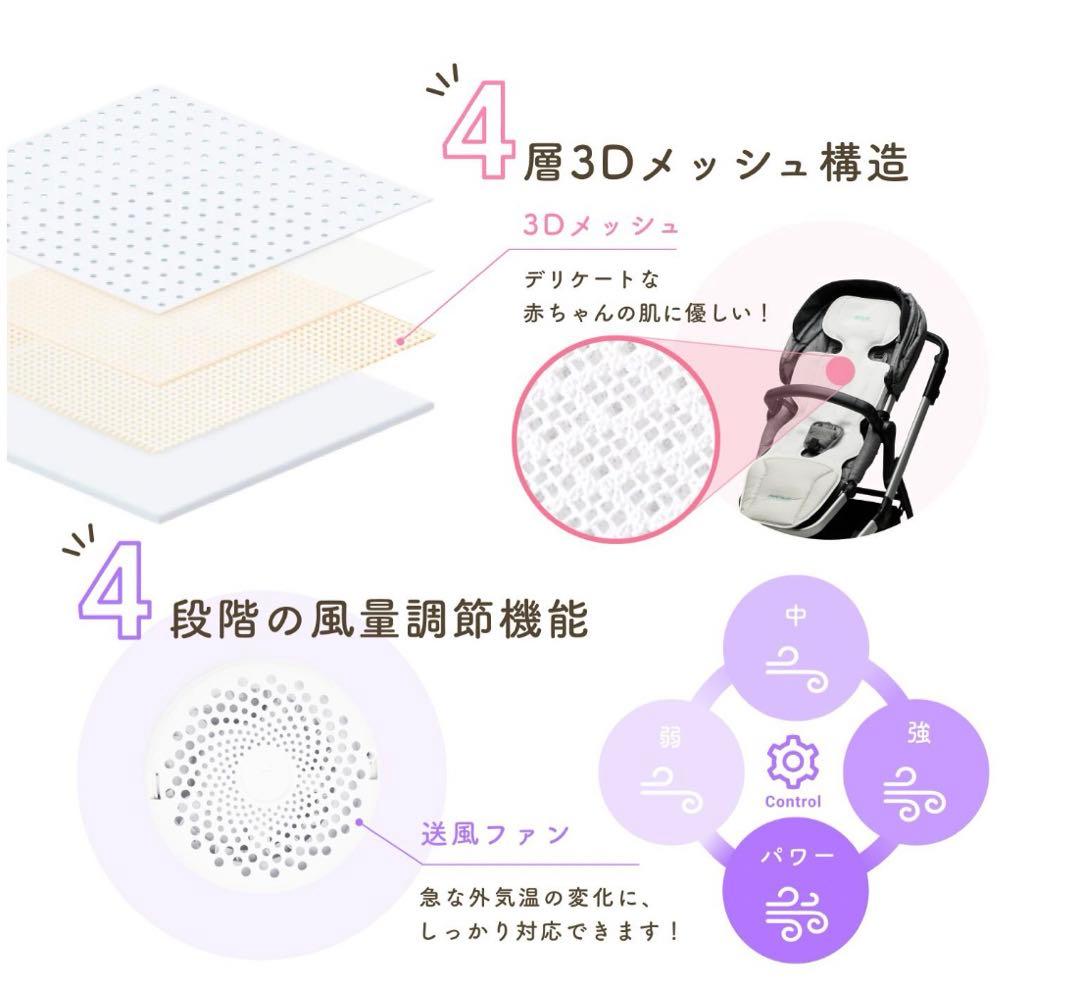 エアラブ4 オレオ　アーモンドクリーム　バッテリー・2m延長ケーブル付き　新品