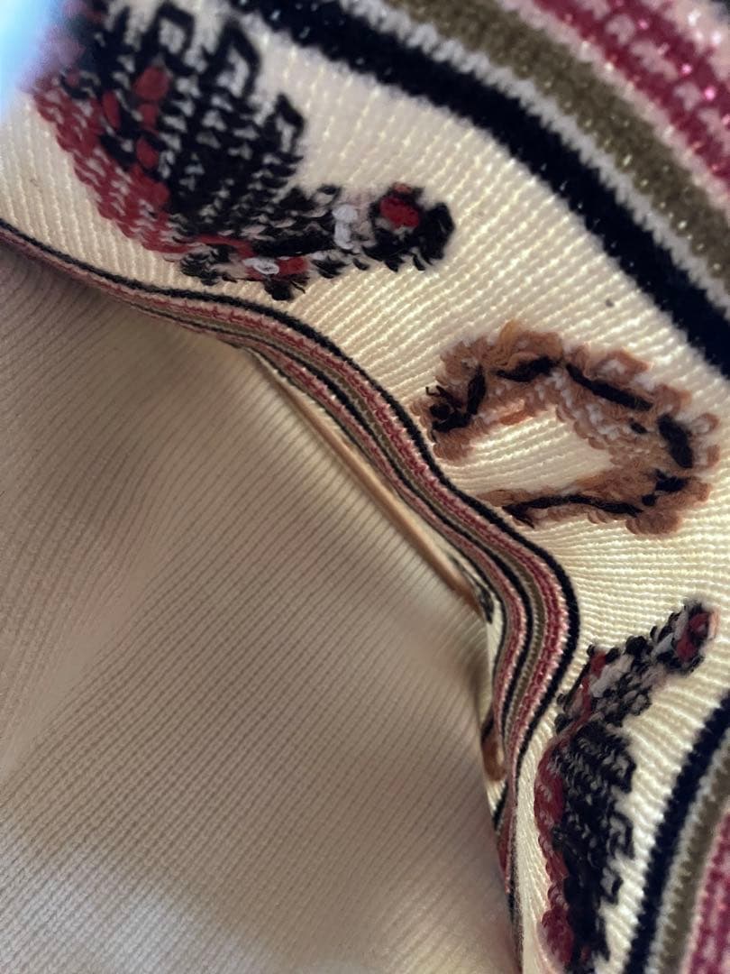 ユニセックス　カナダ製⭐︎ 馬　ニット　馬蹄　蹄鉄⭐︎ ピュアバージンウール　ハート