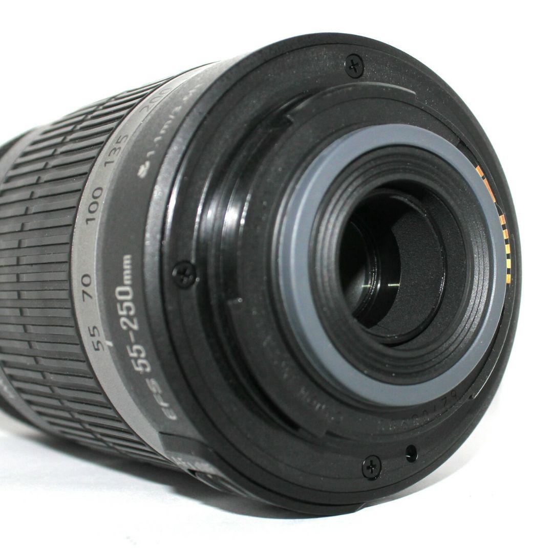 Canon ZOOM EF-S 55-250mm 超望遠ズームレンズ✨完動美品✨