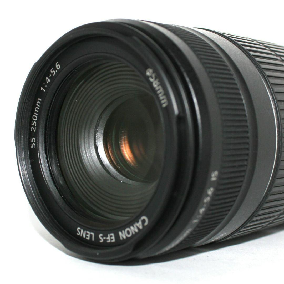 Canon ZOOM EF-S 55-250mm 超望遠ズームレンズ✨完動美品✨
