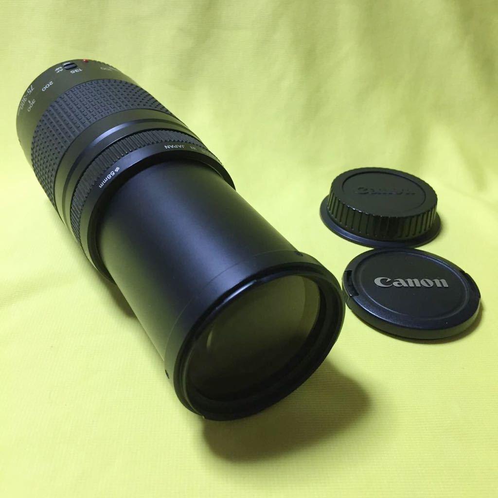 レンズ(ズーム) Canon 75-300 EF Zoom Lens