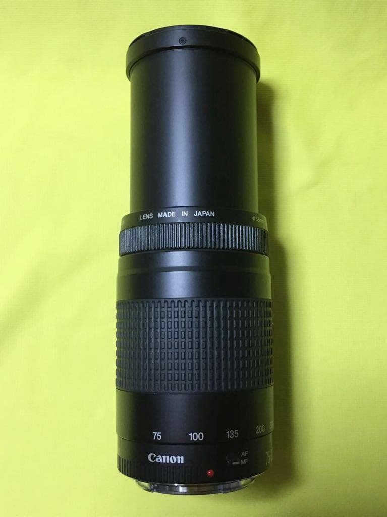 レンズ(ズーム) Canon 75-300 EF Zoom Lens