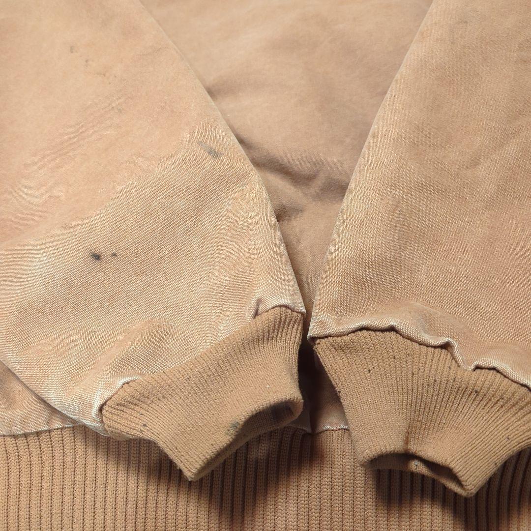 カーハート Carhartt フード付きブラウンジャケット 企業ロゴ