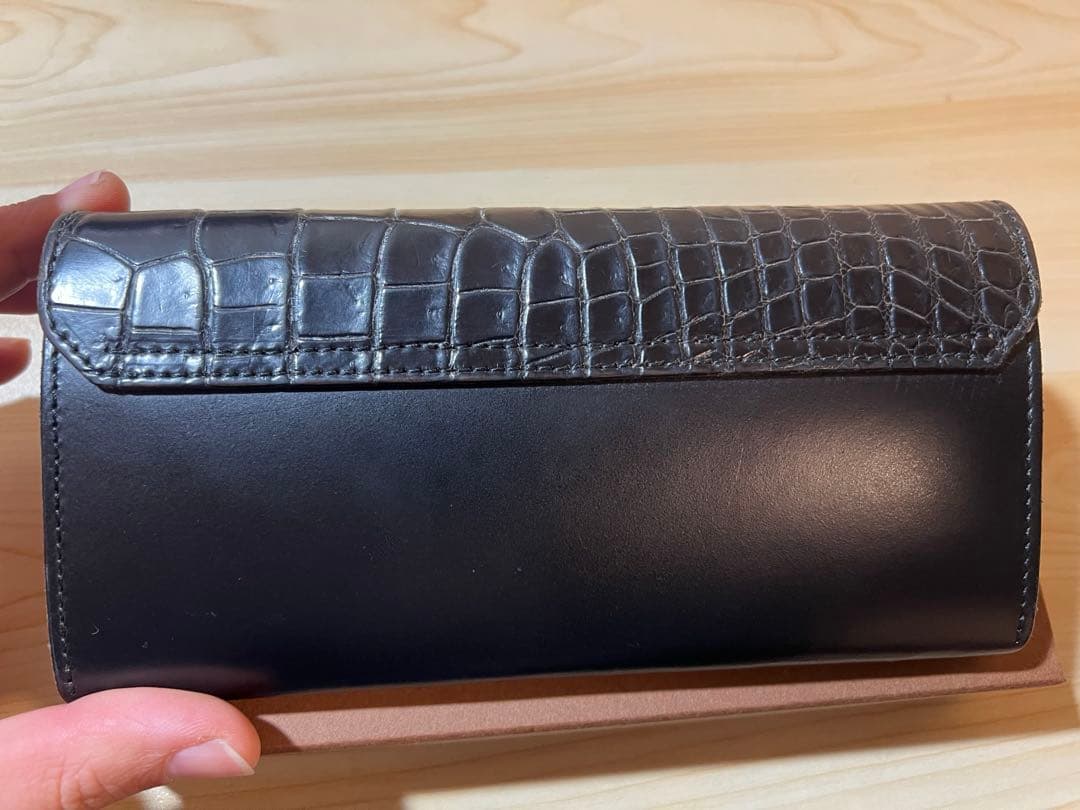 MOTO クロコ　長財布