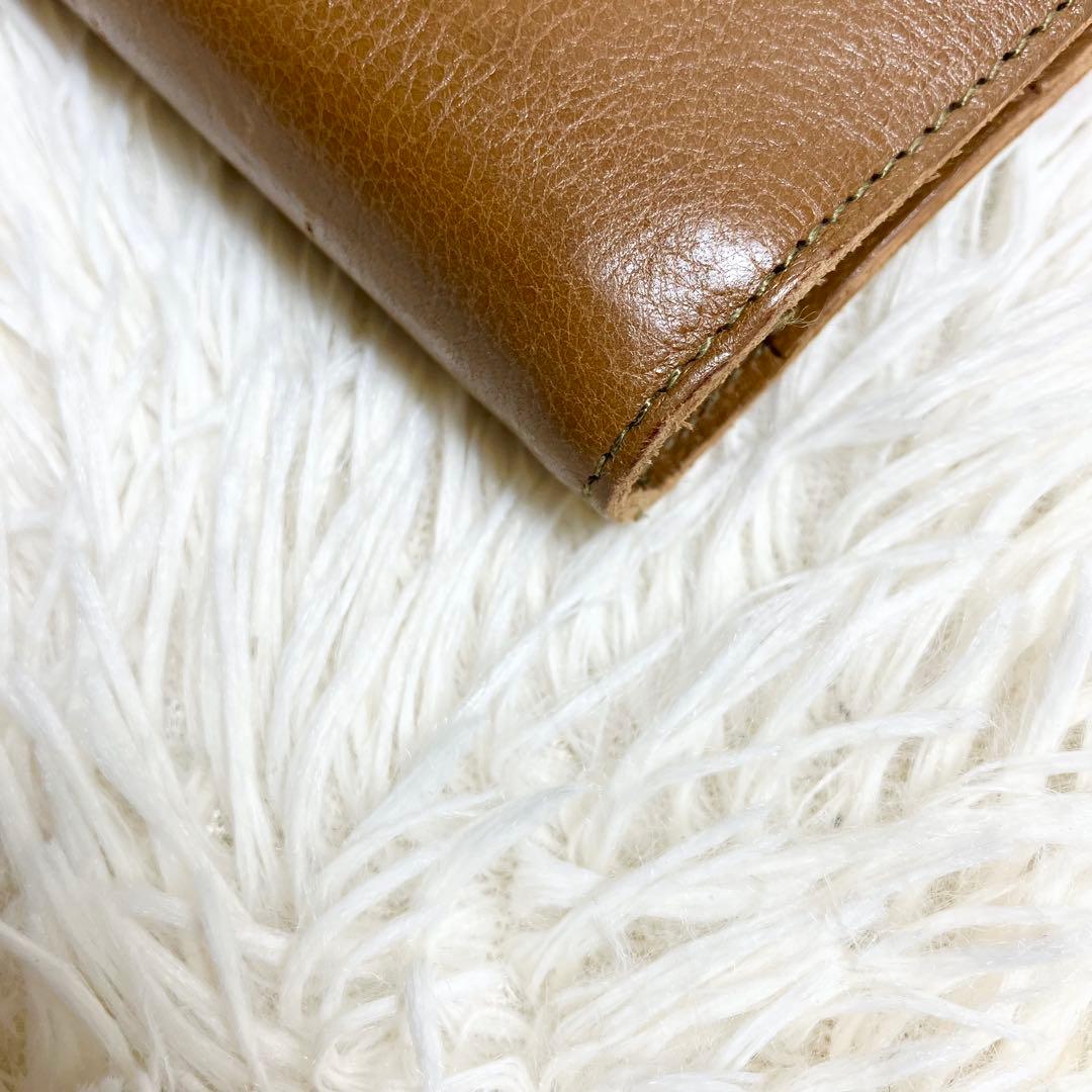 イルビゾンテ システム手帳 レザー ファスナー収納付き