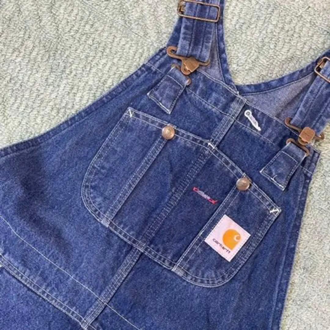 Carhartt オーバーオール デニム　32×32