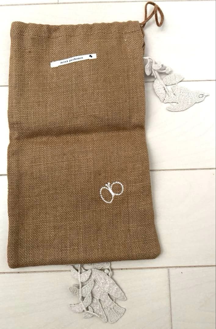 ミナペルホネン フォレストパレード　巾着　ポーチ