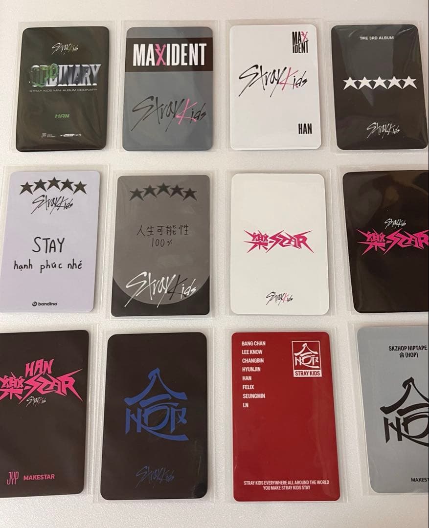 ハン　ハンジソン　straykids スキズ 過去トレカ　ODDINARY 他