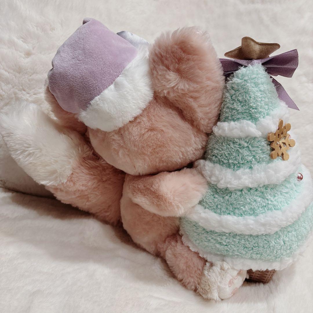 ディズニー　ダッフィー　2025 リーナベル　ぬいぐるみ　クリスマスツリー