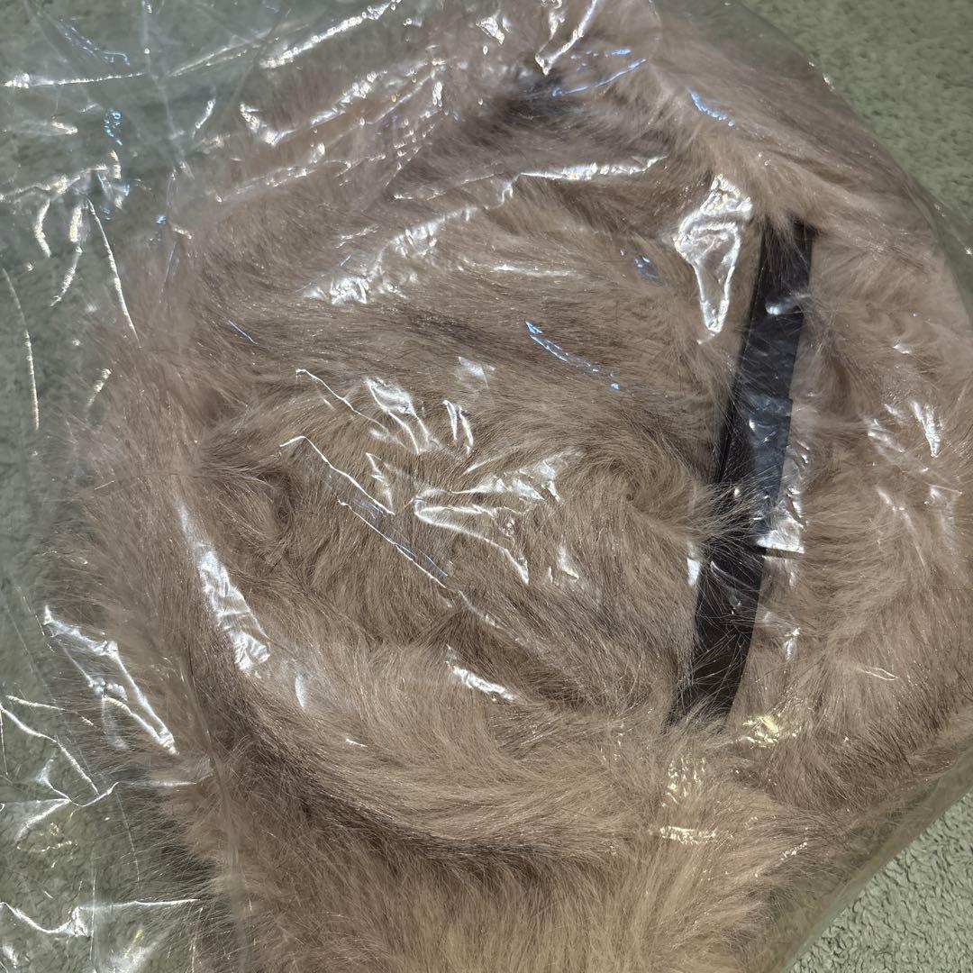 【新品未開封】SEIRA×LAGUA FUR CAP ラグアジェム