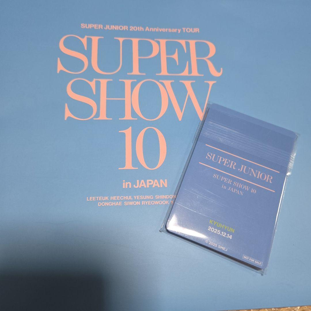SUPERJUNIOR　スパショ10　プレミアムシート　トレカ　セット