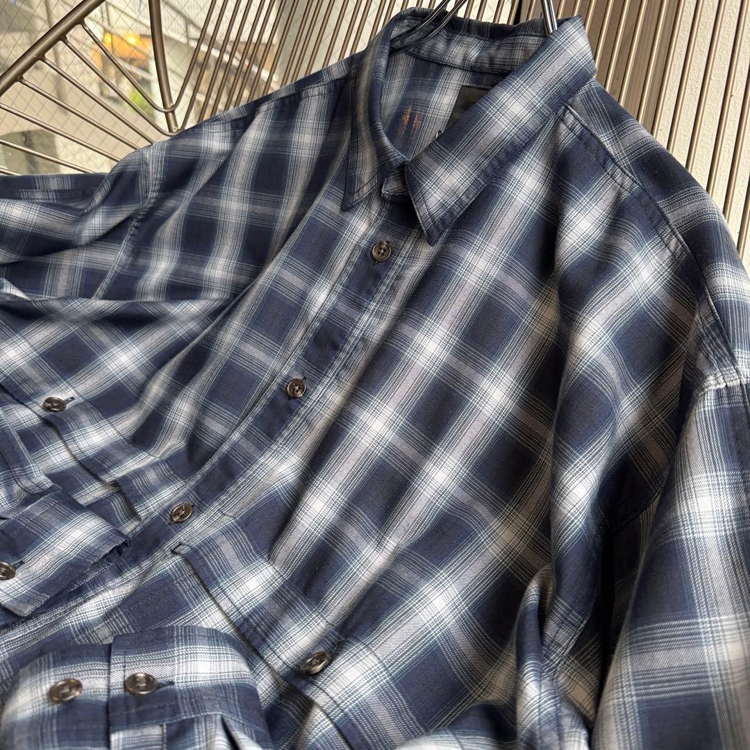 【雰囲気抜群、テック系】ダイワ長袖シャツ古着マルチポケット田中シェン有原みゆ紀