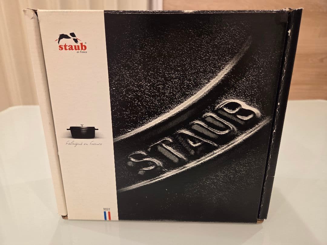 新品/未使用品 STAUB ココット ラウンド ブラック 16cm