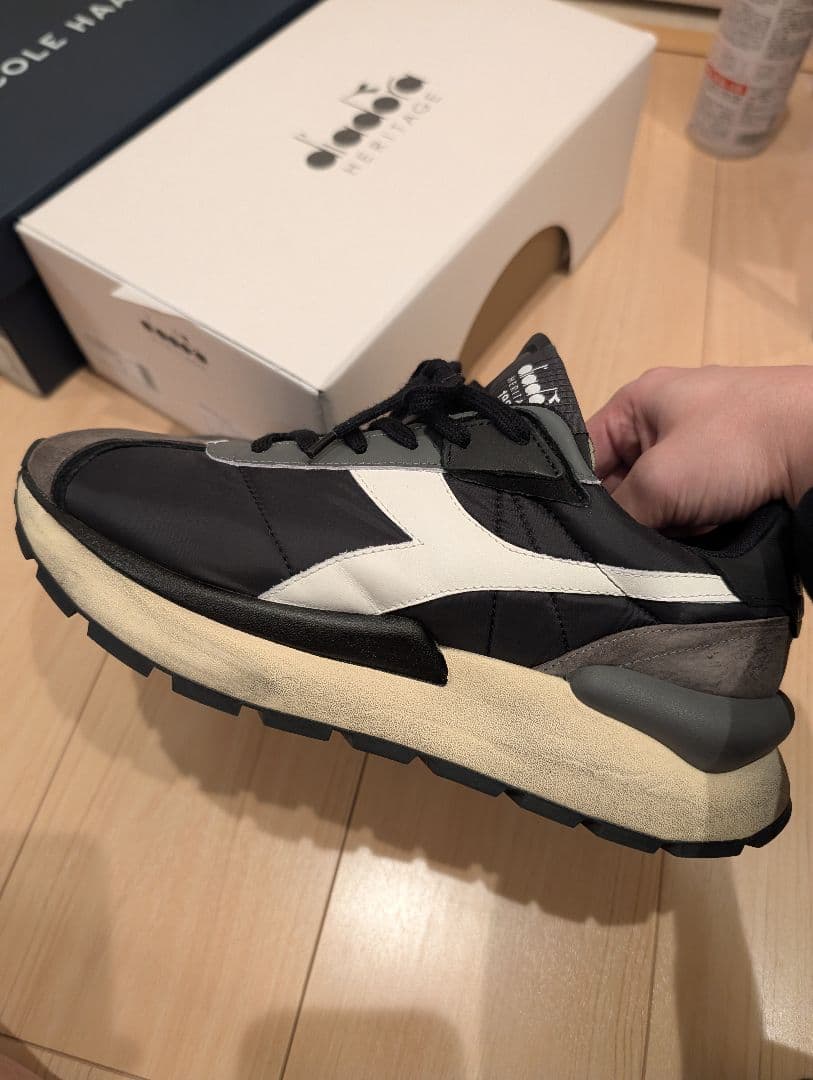 ※ぱん！ディアドラDiadora Mercury Elite ブラック