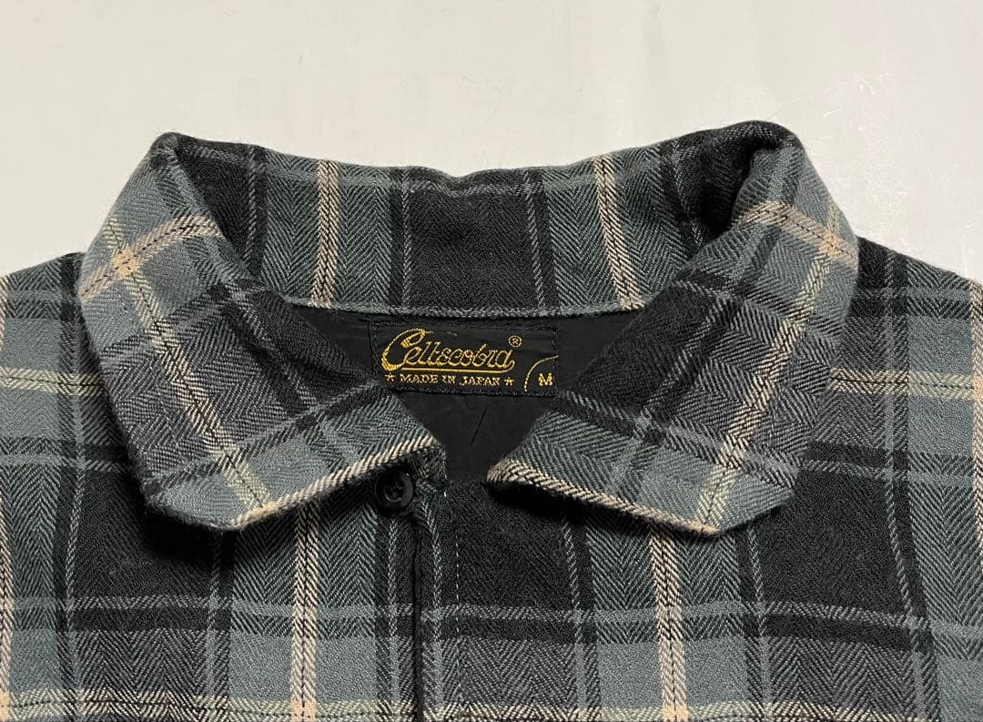 CELT&COBRA ケルト&コブラ チェック ネルシャツ M