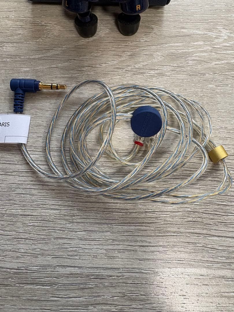 水月雨(MOONDROP)・群青-STELLARiS・有線イヤホン・ステラリス