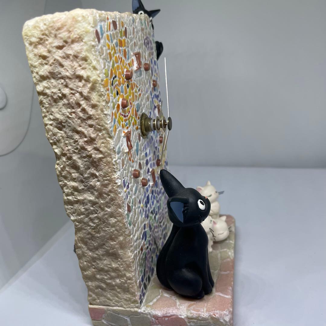 【廃盤】魔女の宅急便 ジジ モザイクアート ジオラマ置時計 ベネリック製 ジブリ