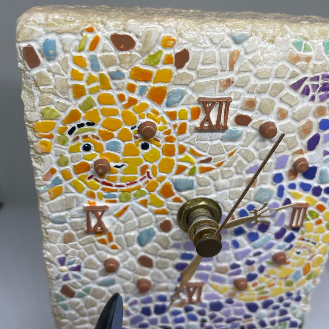 【廃盤】魔女の宅急便 ジジ モザイクアート ジオラマ置時計 ベネリック製 ジブリ