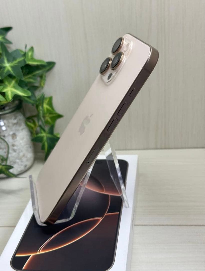 ✅✨ほぼ未使用✨ 充電0回 iPhone16 pro 256GB❣️100% 茶