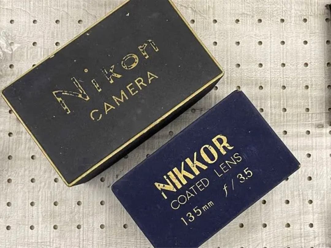 稀少 NIKON S NIKKOR LENS 空箱