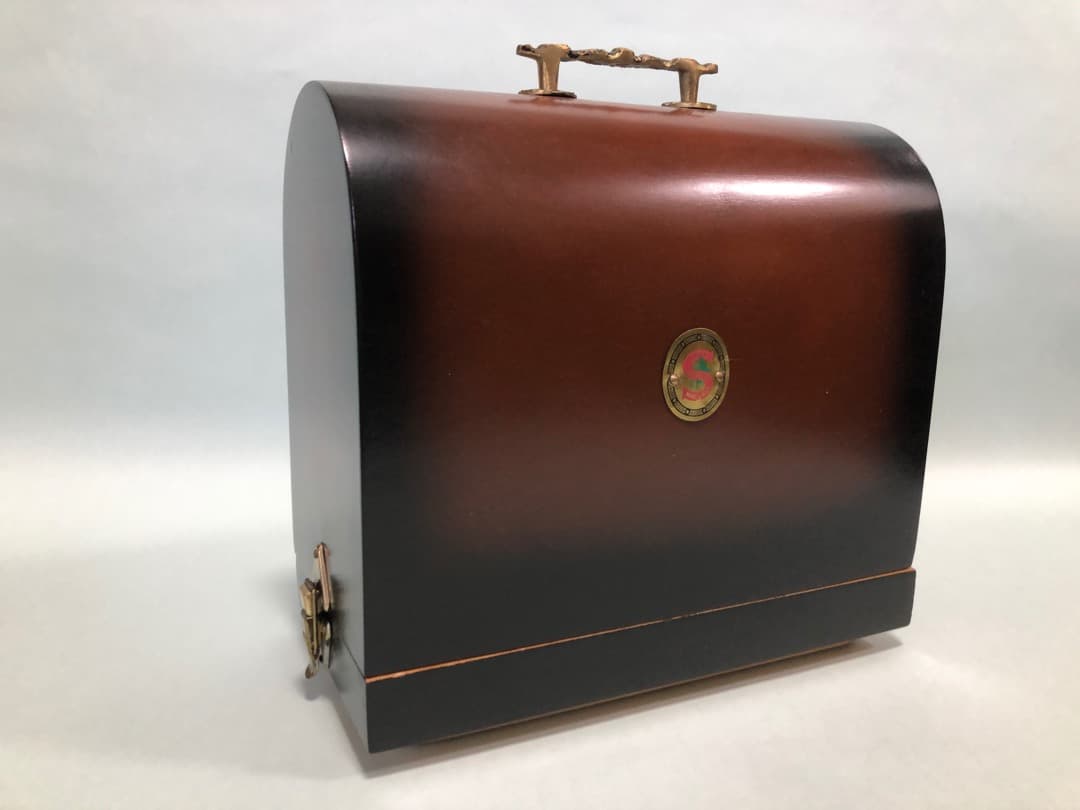 シンガー小型手回ミシン　アンティークミシン　 ヴィンテージ　美品