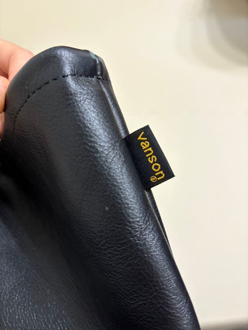 【値下げ】Ron Herman VANSON バッグ 牛革レザー黒