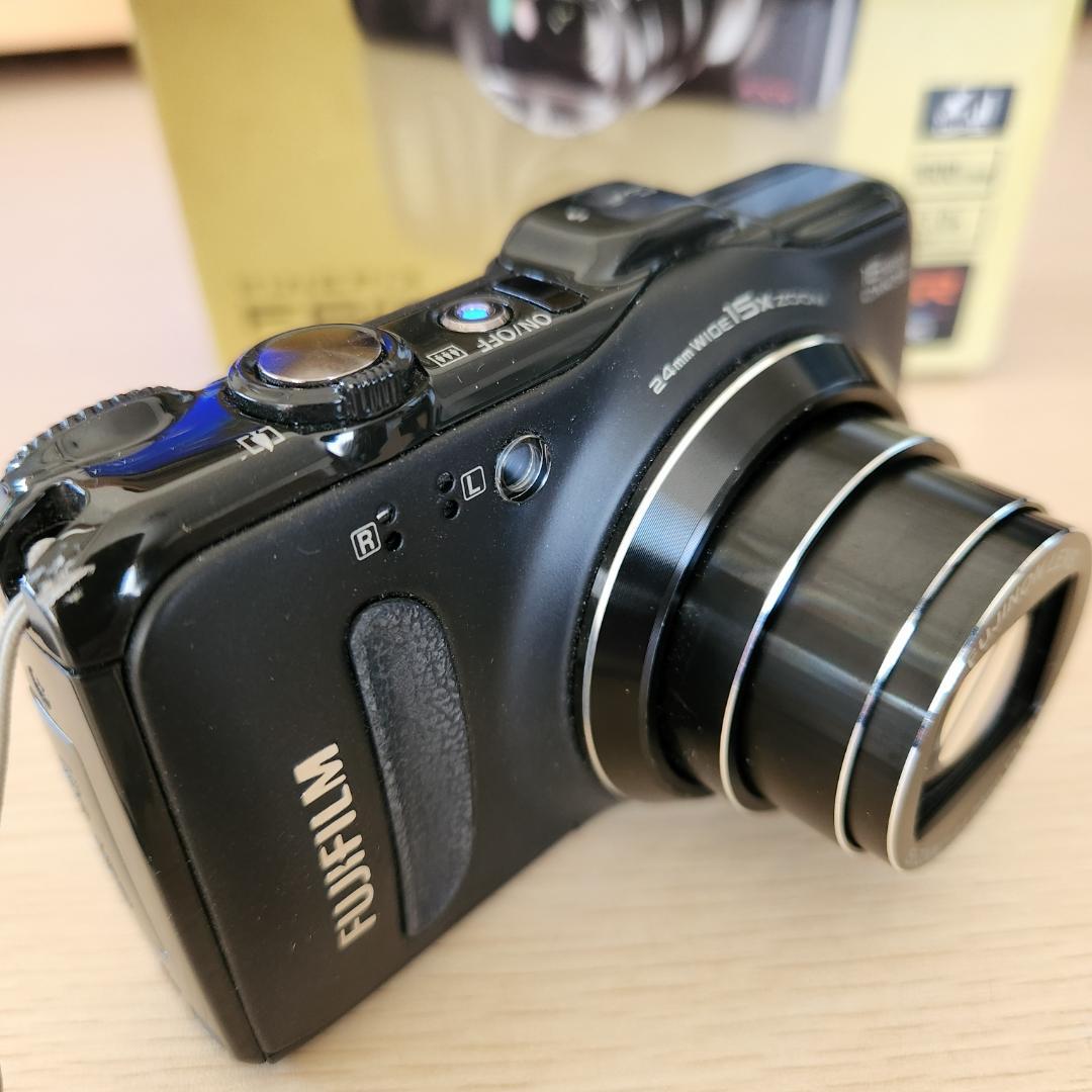 FUJIFILM デジタルカメラ FinePix F600EXR ブラック