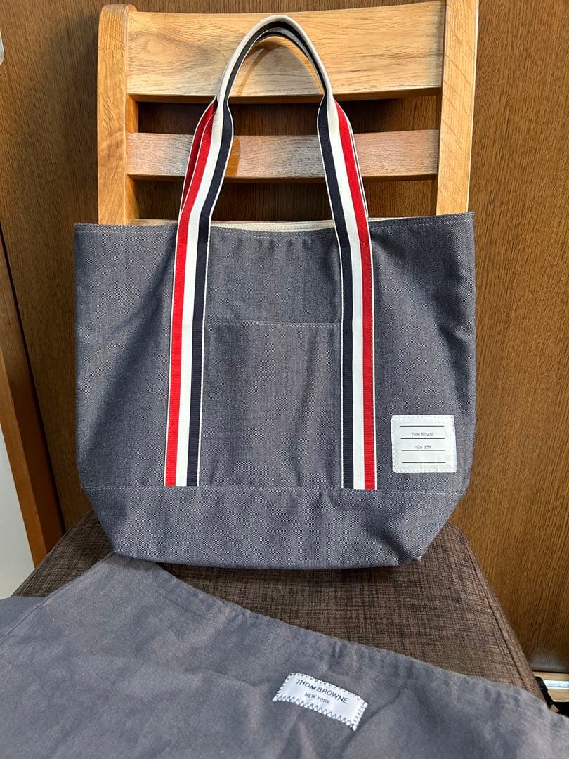 THOM BROWNE トムブラウン グレートートバッグ