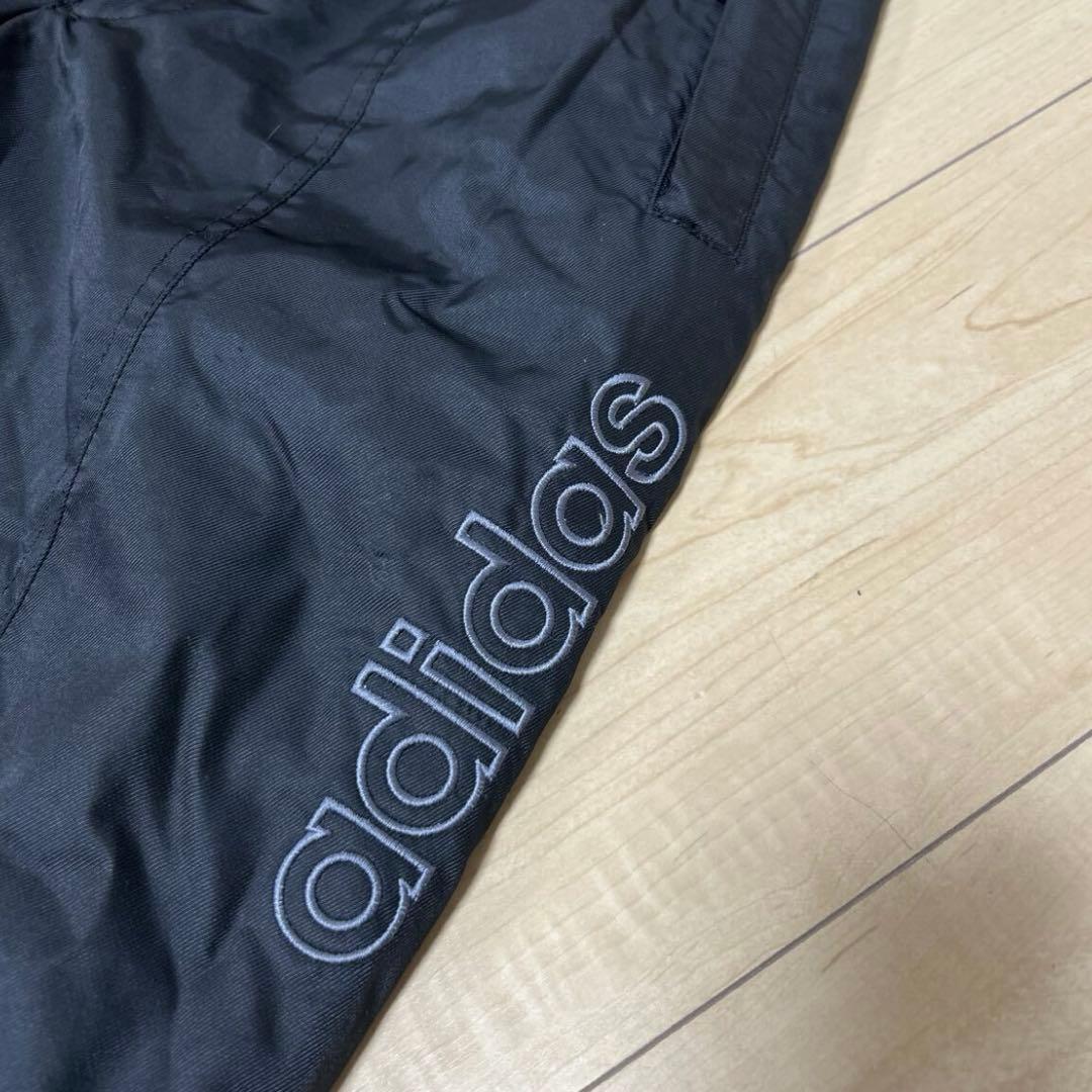 希少　アディダス　デサント製 スノーパンツ　Oサイズ スキー黒　スノボ ウェア