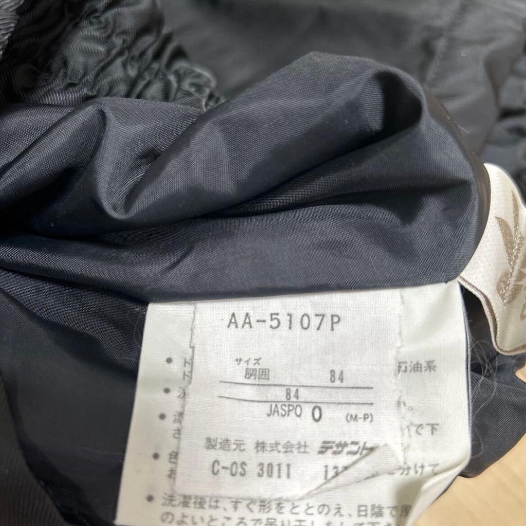 希少　アディダス　デサント製 スノーパンツ　Oサイズ スキー黒　スノボ ウェア