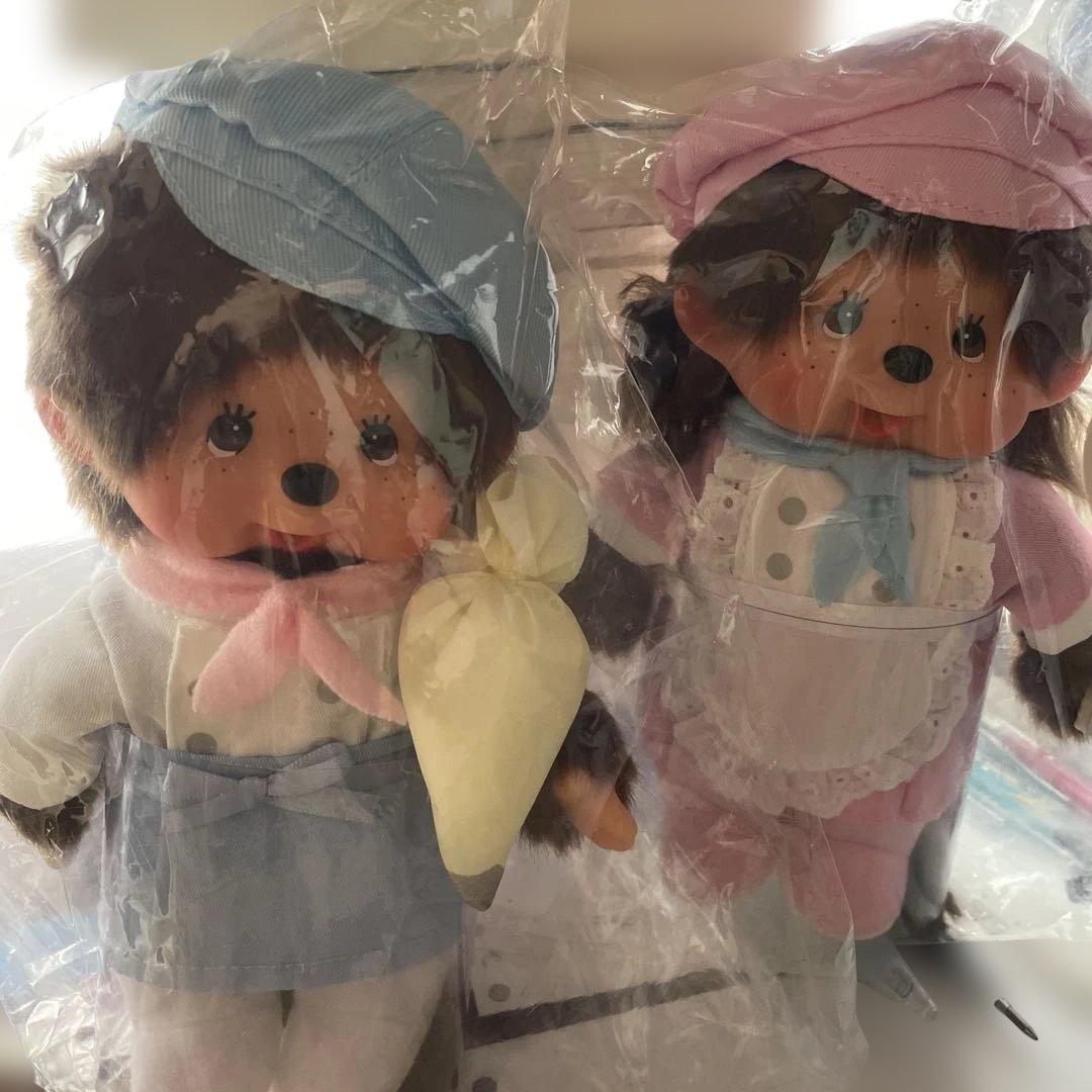 東京駅限定　パティスリーモンチッチぬいぐるみS 男の子　女の子