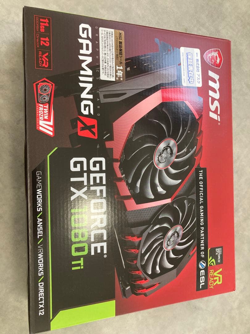 MSI GTX 1080 Ti グラフィックボード