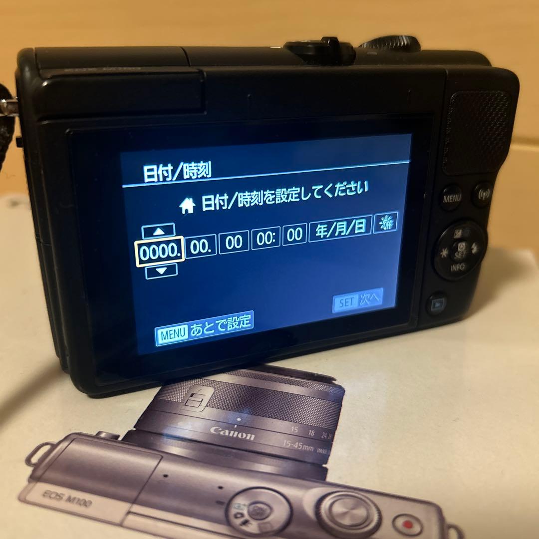 美品　Canon EOS M100 本体 箱付き