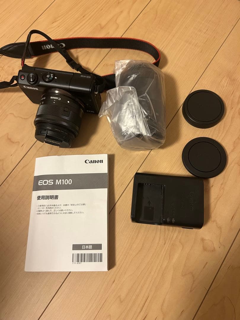 美品　Canon EOS M100 本体 箱付き