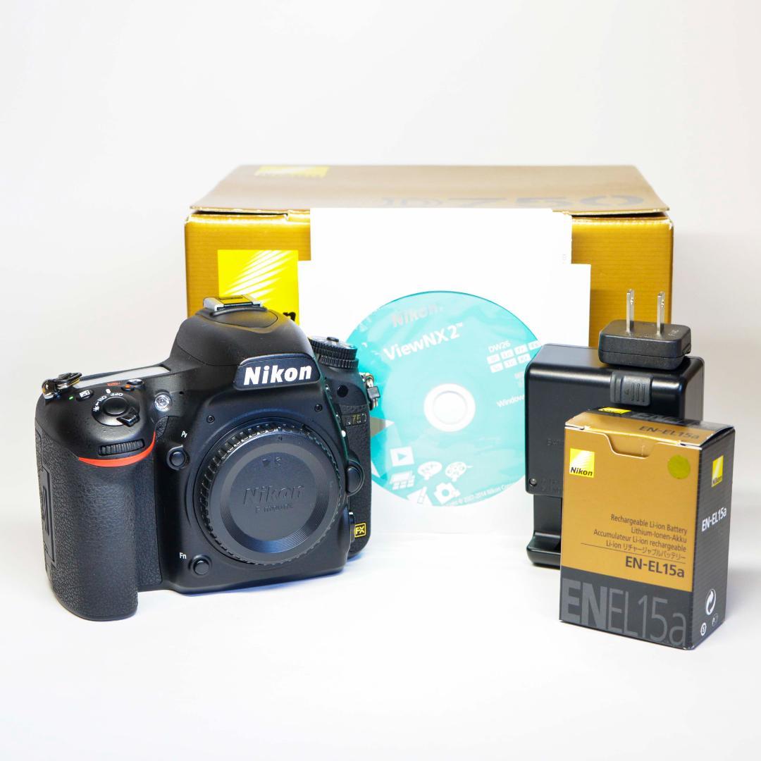 ニコン NIKON D750 シャッターカウント 13251ショット