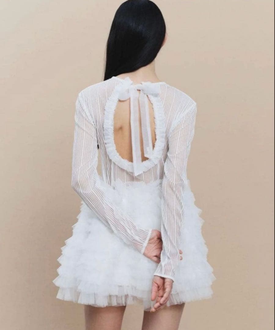 bibiy.ビビィ★AVELINE RIBBON TOP リボン