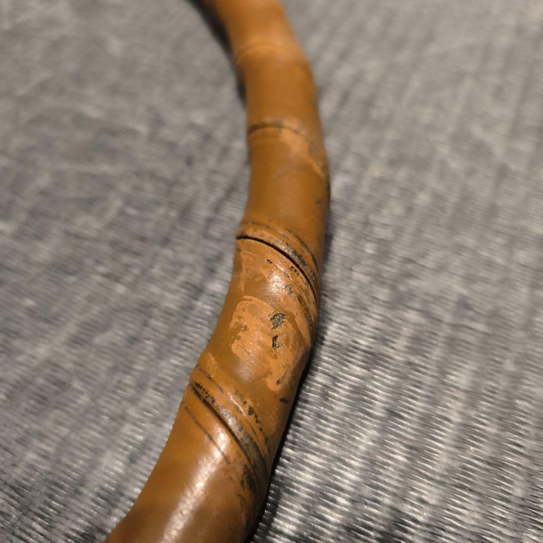 スバル360ヤングＳＳ　皮巻きハンドル