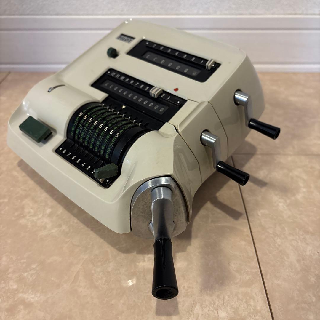 ★昭和レトロ★ PILOT手動計算機