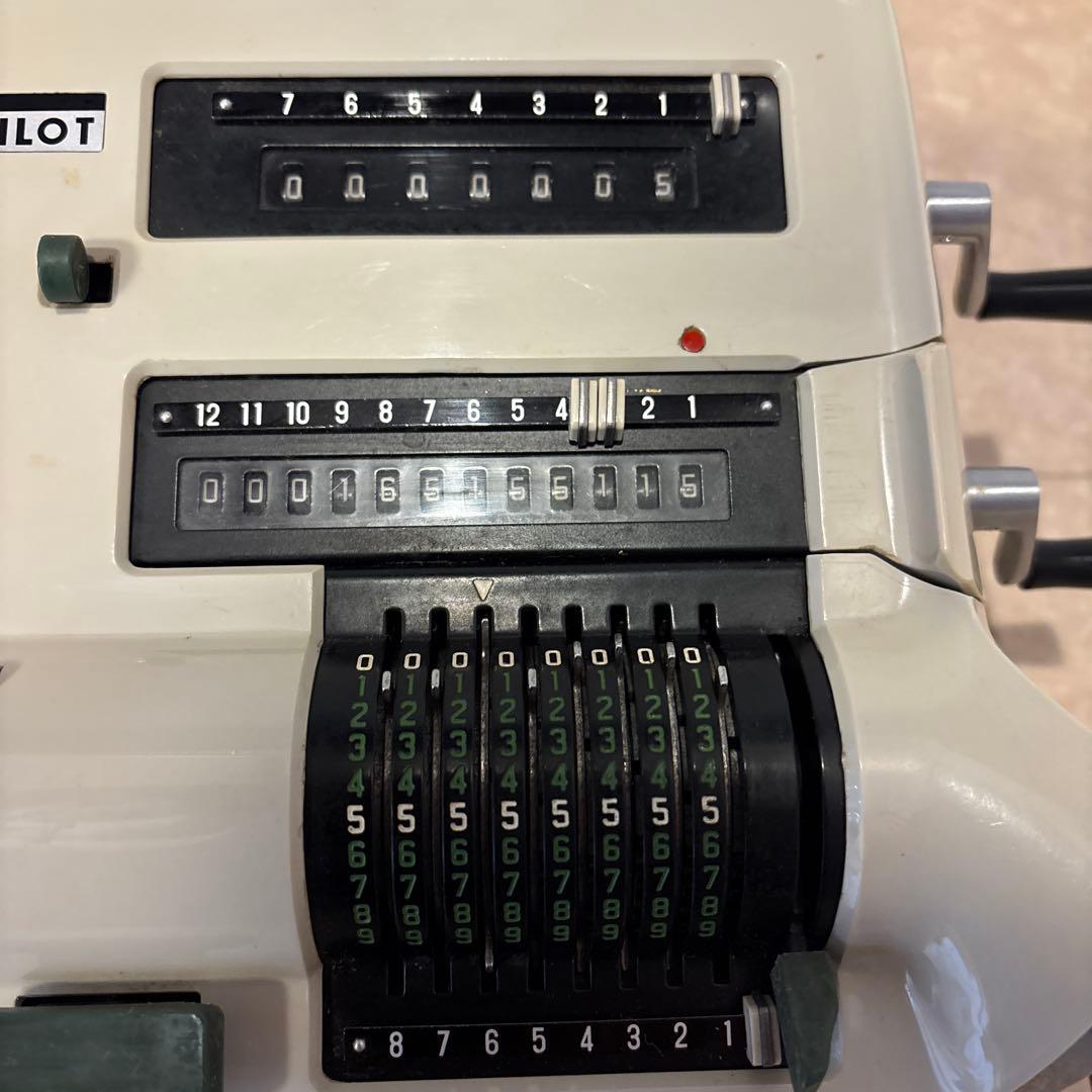 ★昭和レトロ★ PILOT手動計算機