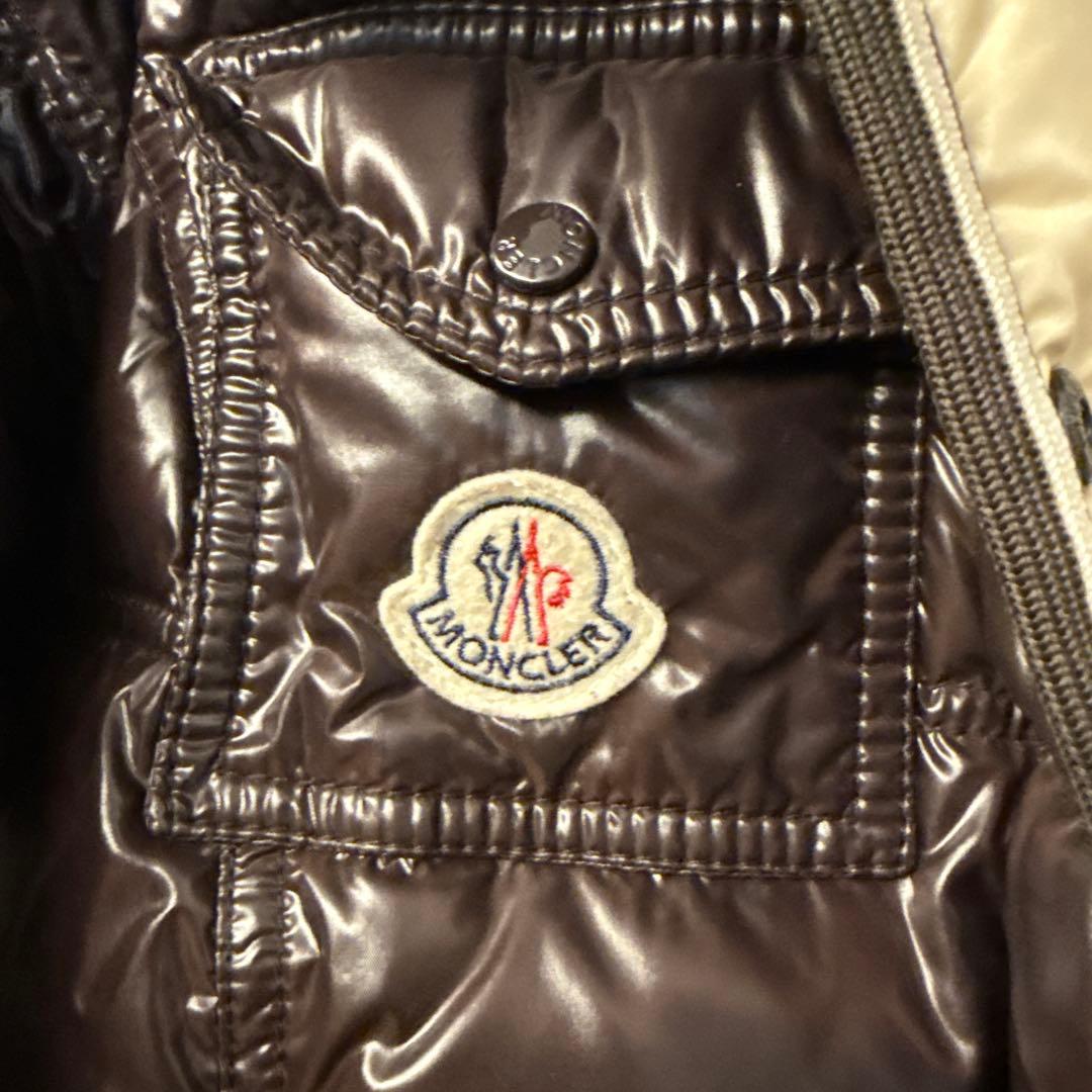 MONCLER ダウンジャケット ブラウン　サイズ0