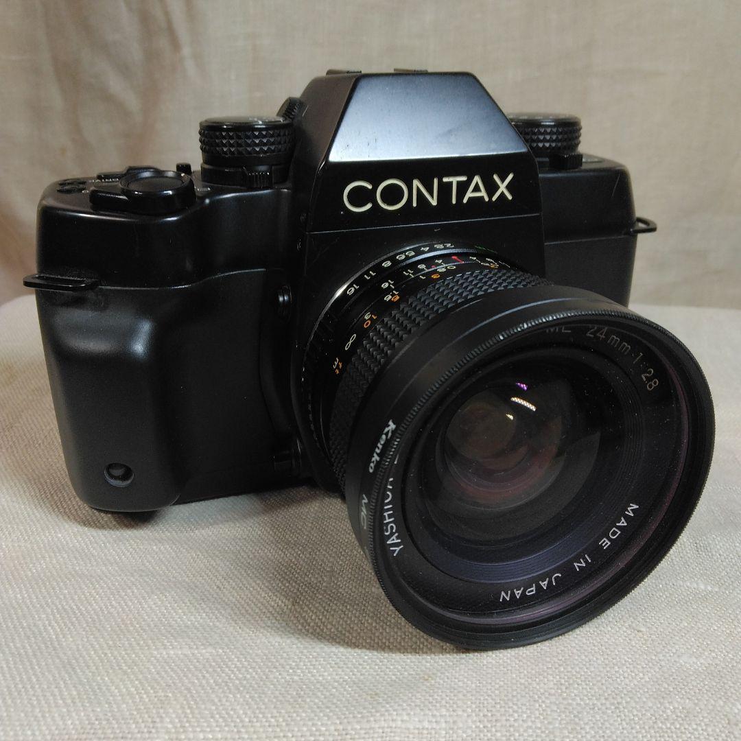 CONTAX ST 一眼レフカメラ Yashica 24mmレンズ付き