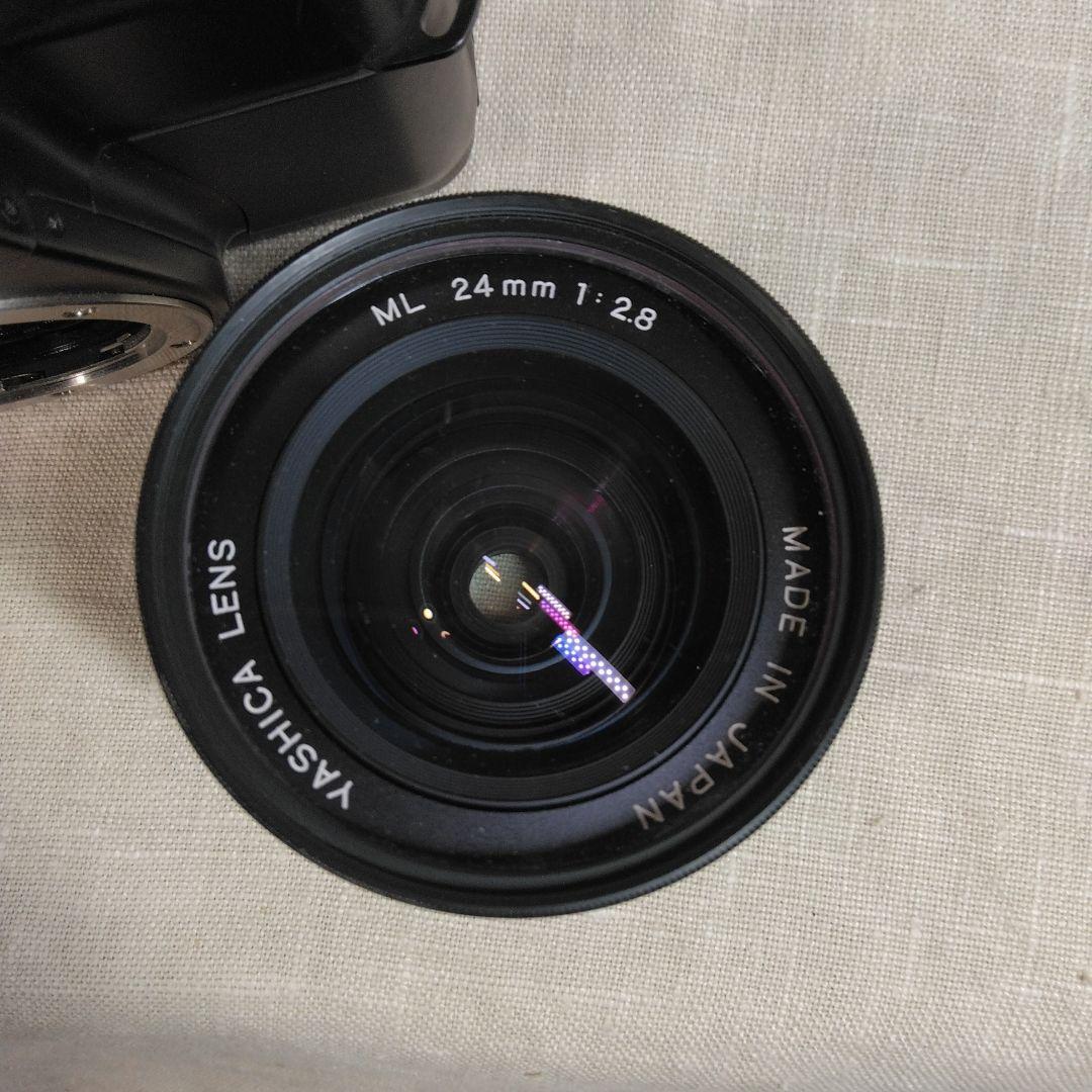 CONTAX ST 一眼レフカメラ Yashica 24mmレンズ付き